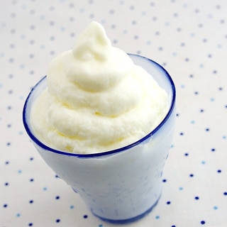 ｢ソフトクリームの日｣ おうちでソフトクリーム風アイスを作ってみませんか？